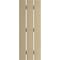 Ekena Millwork Rustic Three Board Spaced Board-n-Batten Riverwood Faux Wood Shutters, 17 1/2W x 76H, PR SHUBSS17X76RWPR - alternate 9